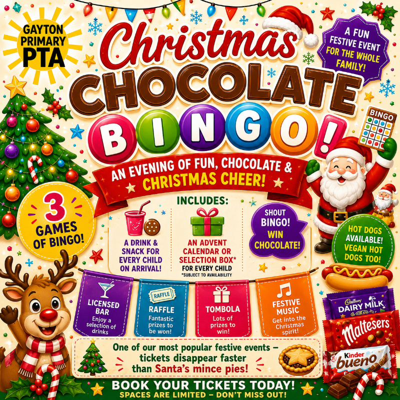 Christmas Chocolate Bingo 🍫
