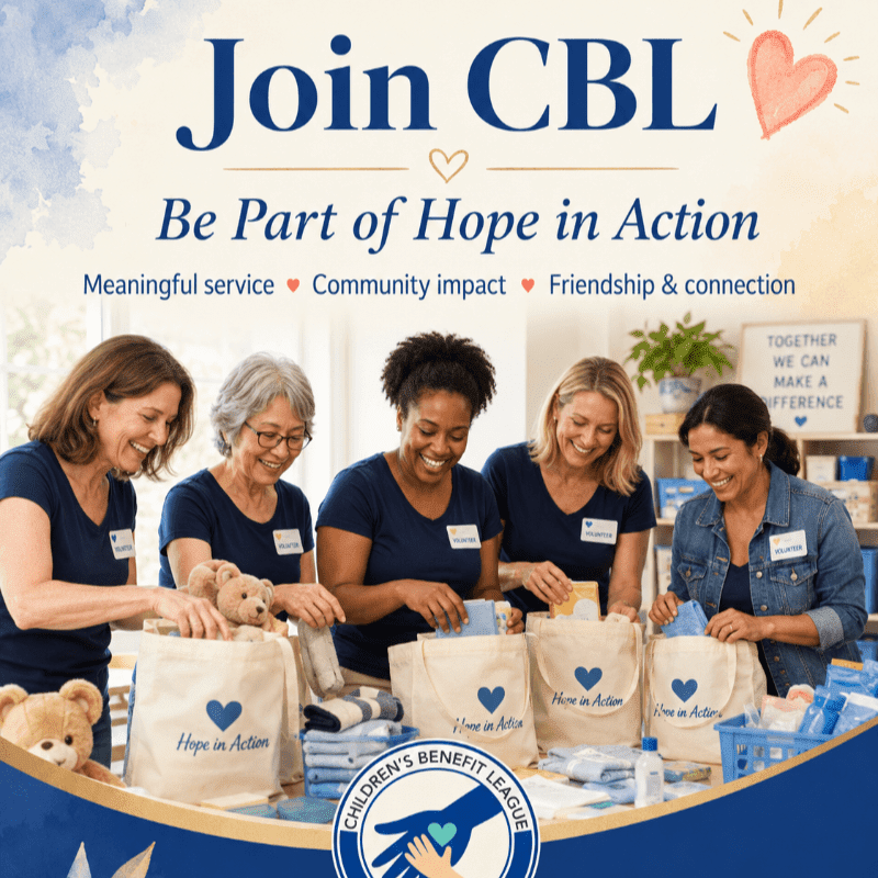 Children's Benefit League's Membership