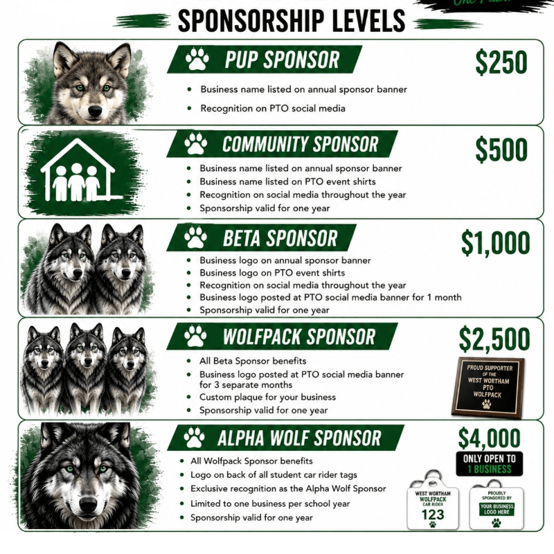 2026-2027 Sponsorship Donation