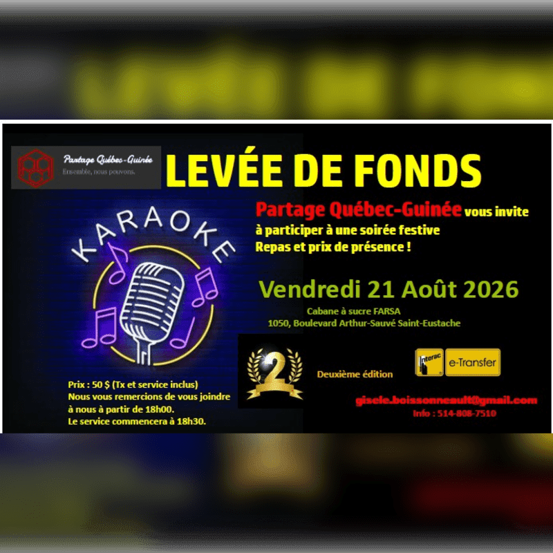 LEVÉE DE FONDS