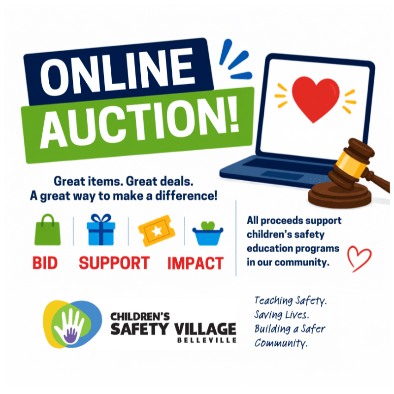 Children's Safety Village's Online Auction