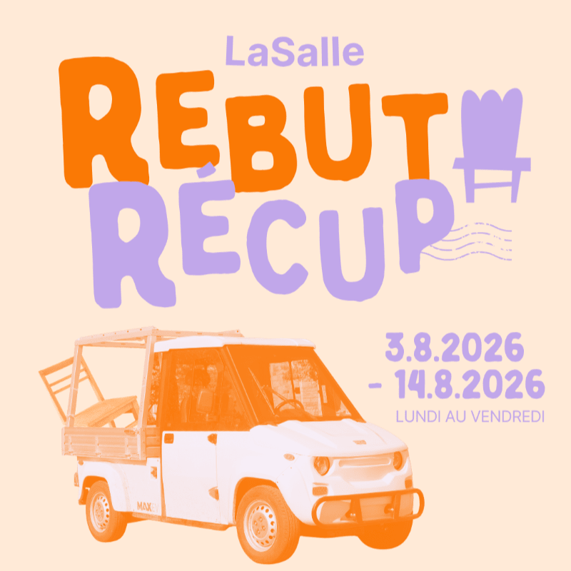 RebutRécup LaSalle : Prendre rendez-vous pour une collecte à domicile