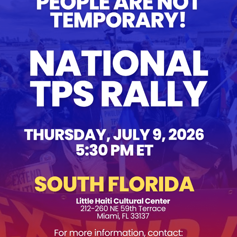 People are not temporary rally