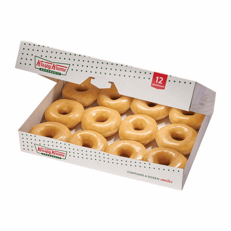 Krispy Kreme Dozen Box Pre-Order