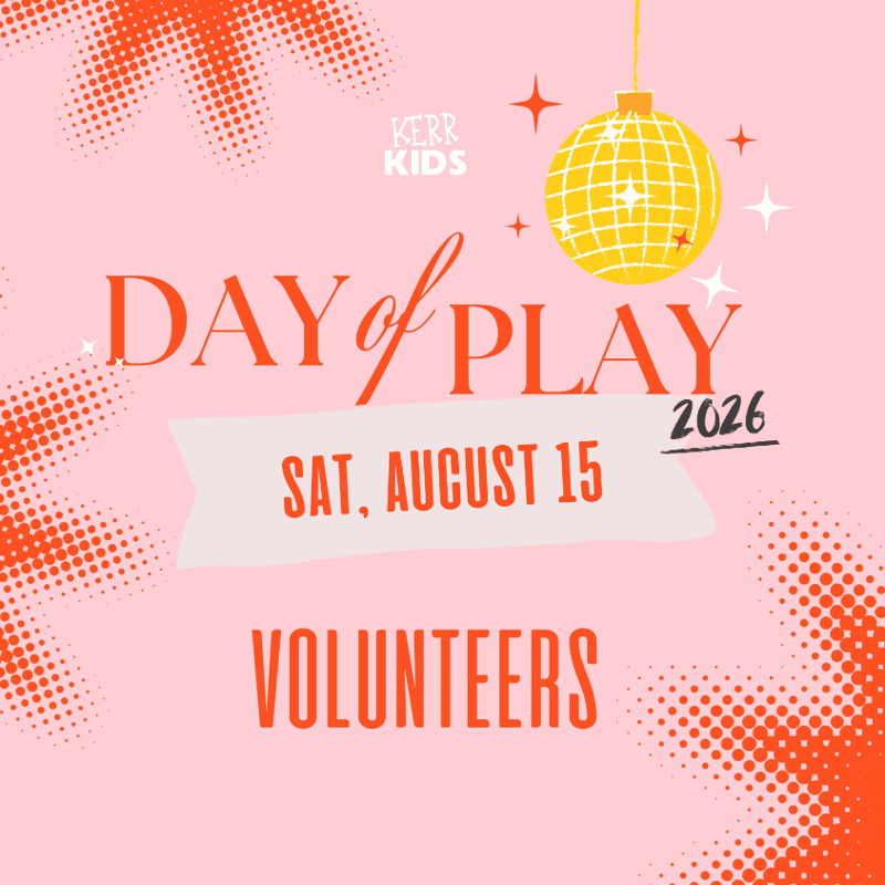 Day of Play Volunteers!