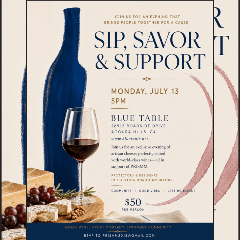 Sip & Savor at Blue Table 7/13/26