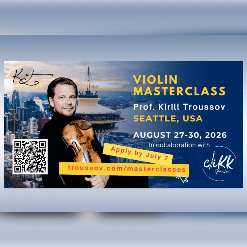 Kirill Troussov Seattle Masterclass