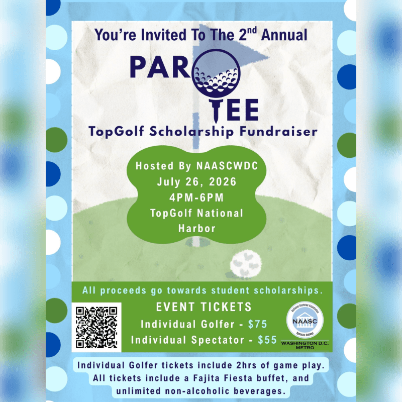 NAASCWDC PAR-TEE TOPGOLF SCHOLARSHIP FUNDRAISER