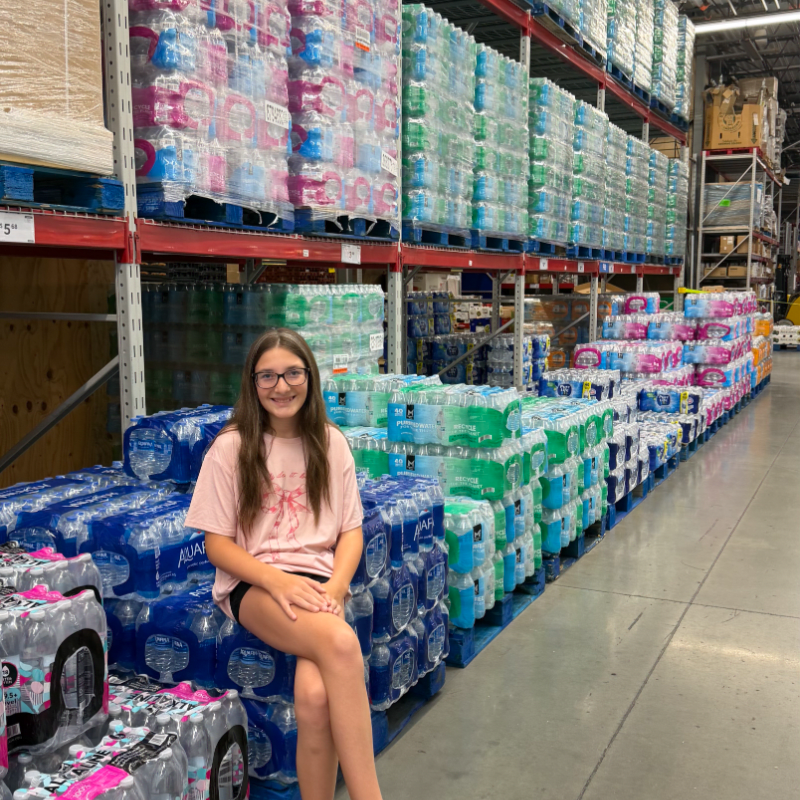 12th Annual Drew Thomas Water Drive Carried on by Annelise