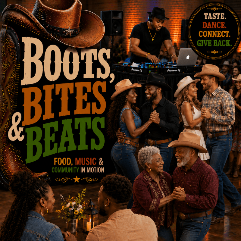 Boots, Bites, & Beats