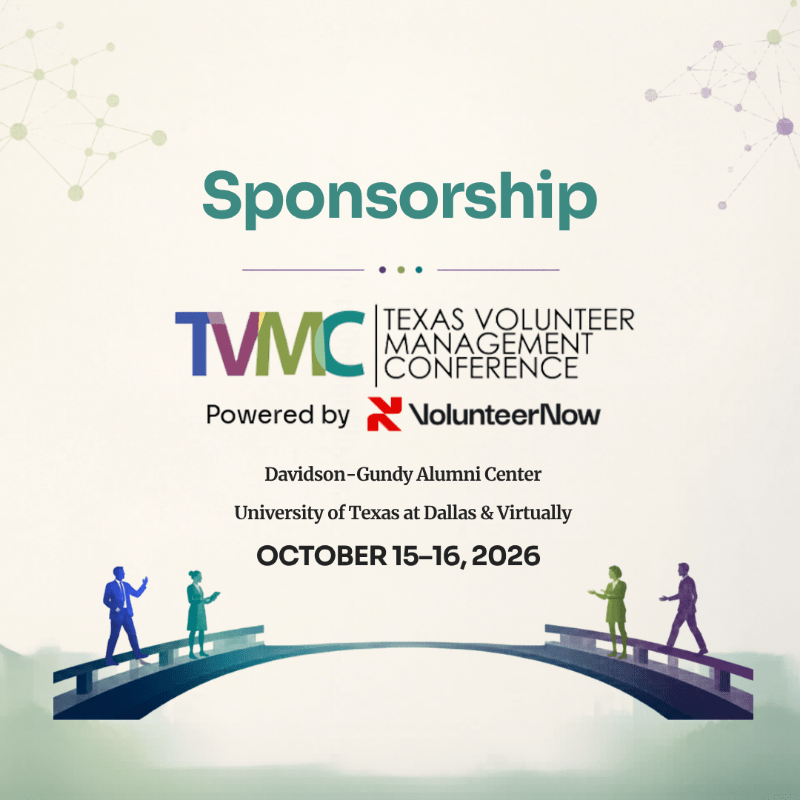 Sponsorship, Texas Volunteer Management Conference