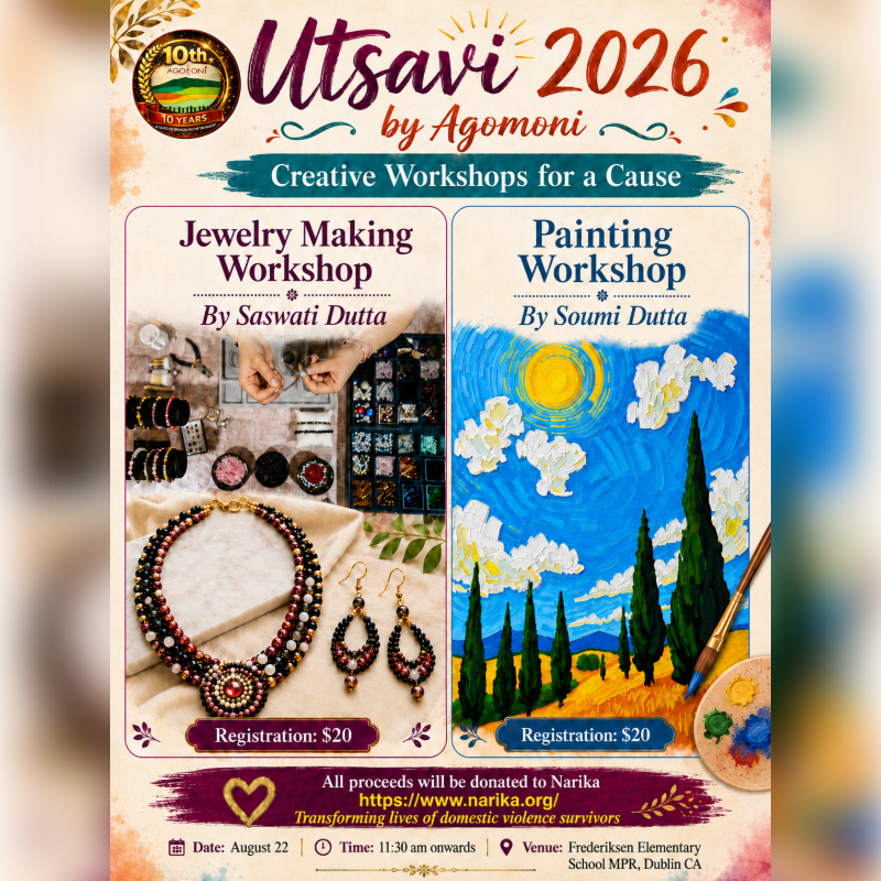 AGOMONI UTSAVI 2026 Workshop Registration