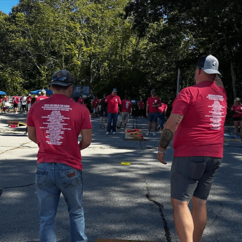 Go Gold For Hope Cornhole Tournament