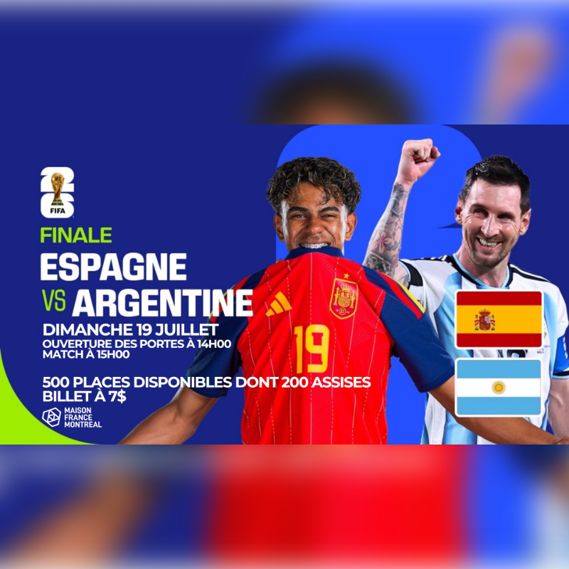 ESPAGNE vs ARGENTINE - FINALE DE LA COUPE DU MONDE