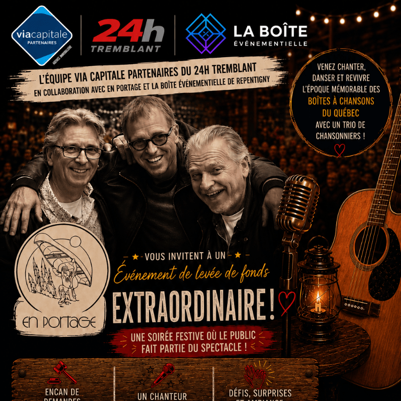 Revivez les boîtes à chansons...pour la cause du 24H Tremblant.