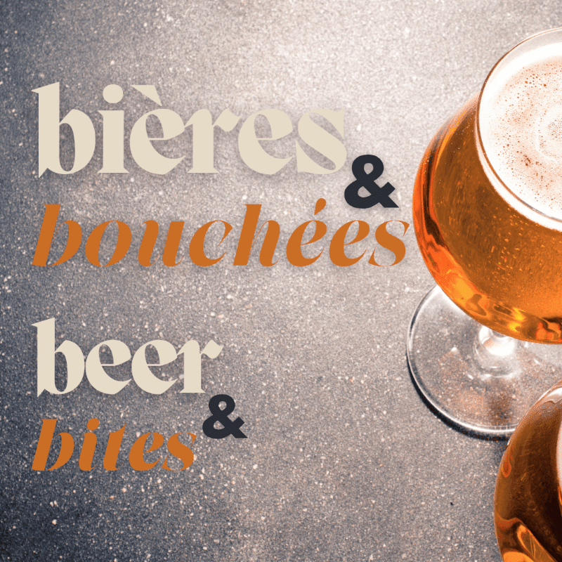 Bières et bouchées