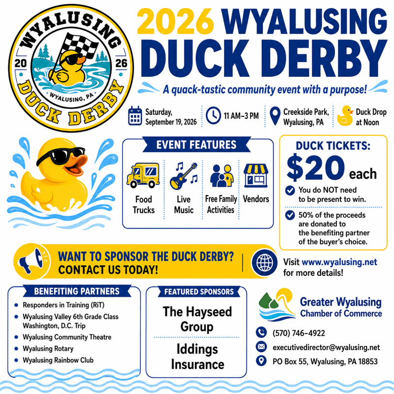 2026 Wyalusing Duck Derby