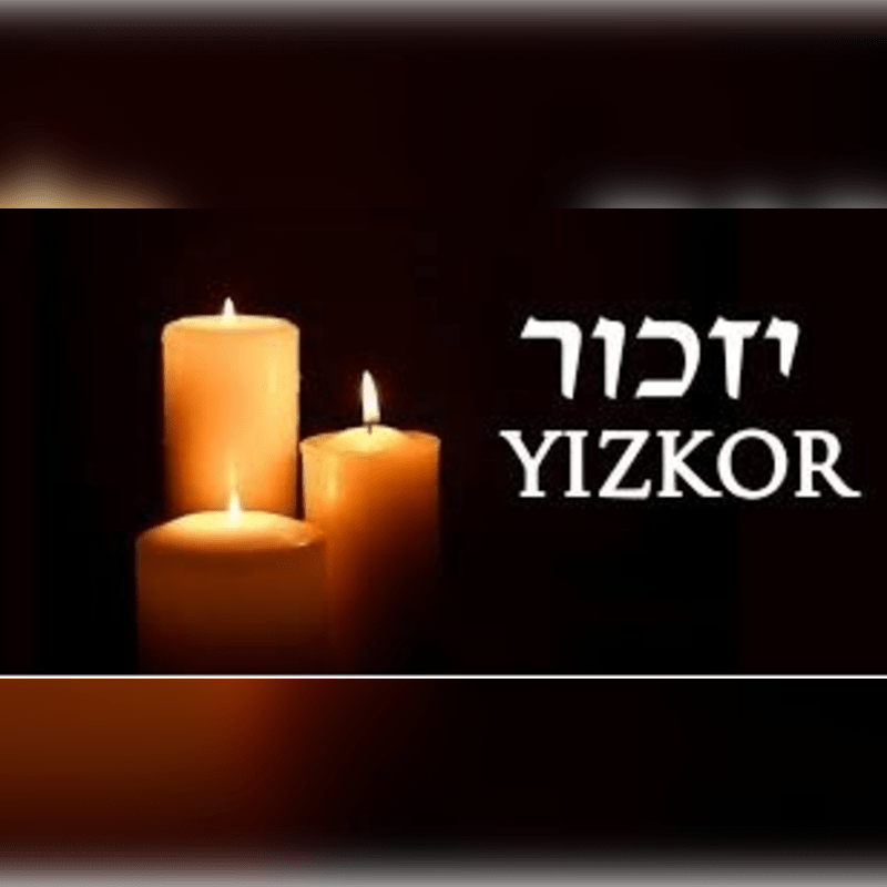 YIZKOR MEMORIAL BOOKLET 2026