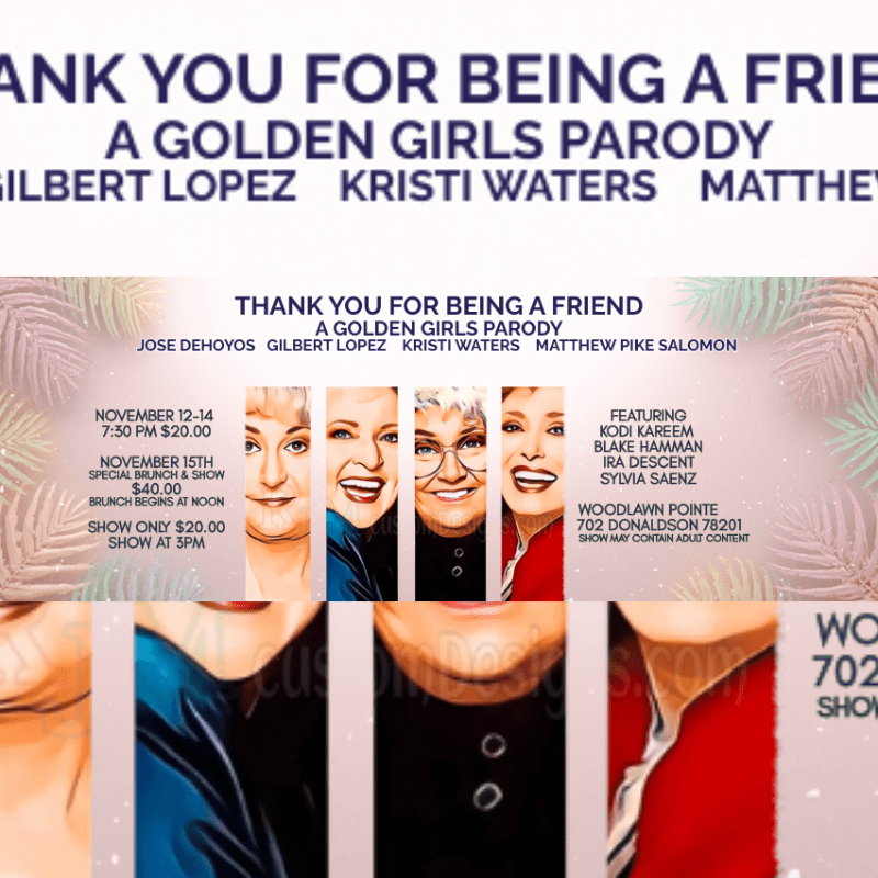 Thank You For Being A Friend - A Golden Girls Parody