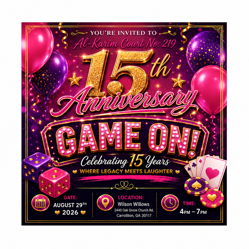 Al-Karim Court's 15th Anniversary Celebration