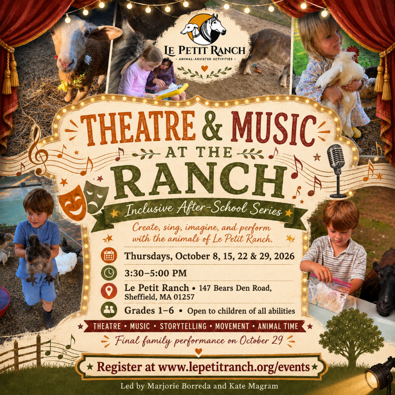 Animal-Assisted Musical Theater at the Ranch