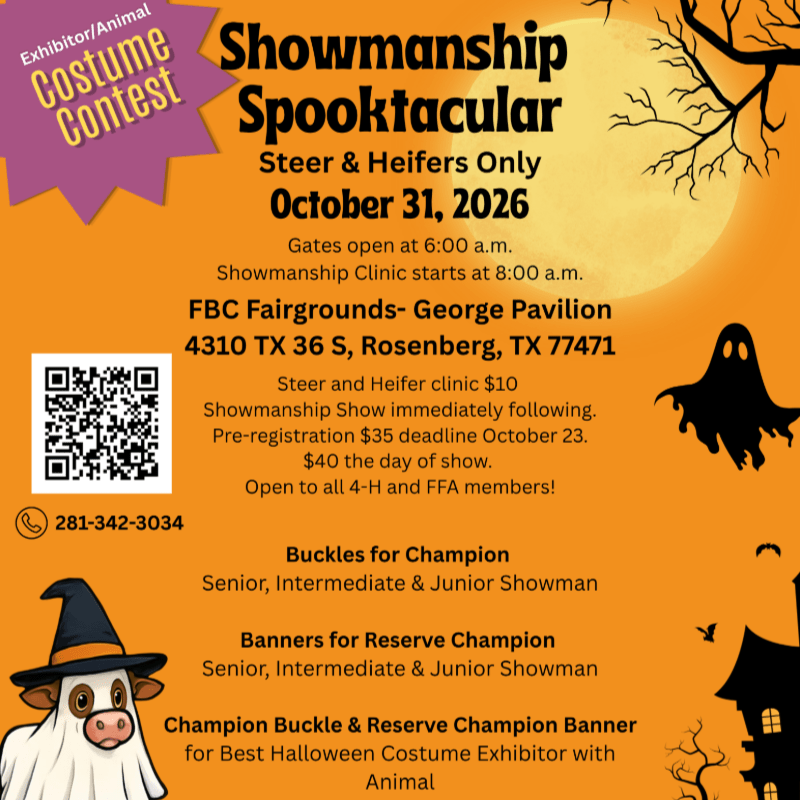 Showmanship Spooktacular