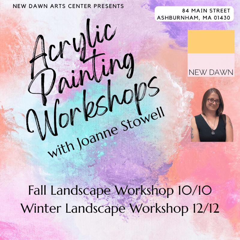 Acrylic Painting Workshops with Joanne Stowell