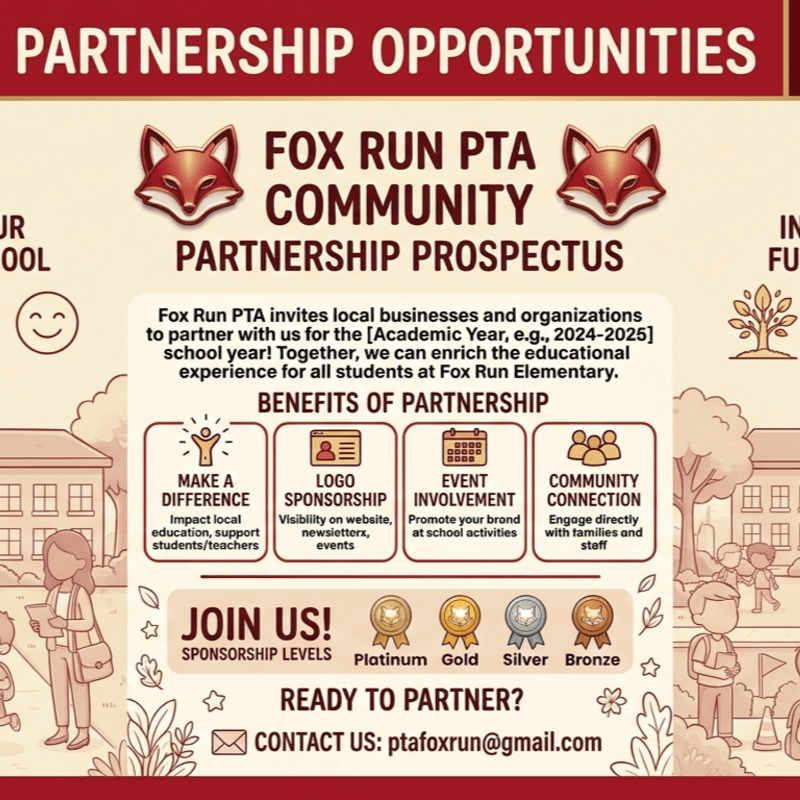 26/27 Fox Run Community Sponsorships