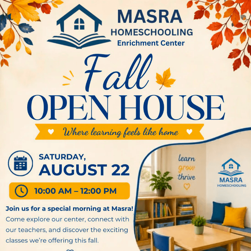 Open House: Fall 2026/2027