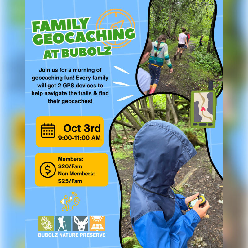 Geocaching at Bubolz!
