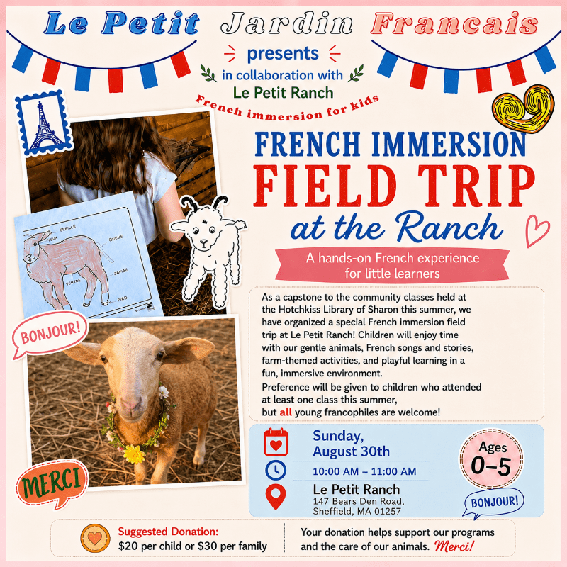 French Immersion Field Trip at the Ranch