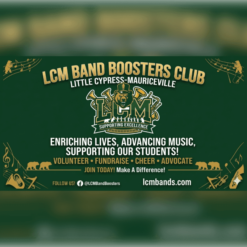 LCM Band Booster Sponsorship 2026-2027