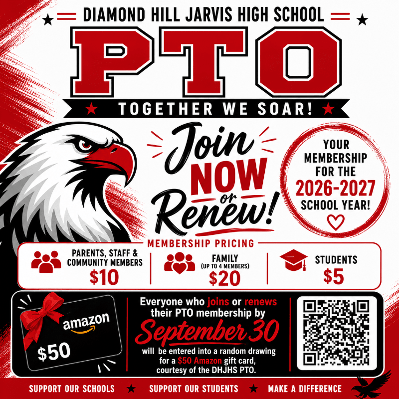 DHJ Eagles PTO  Memberships