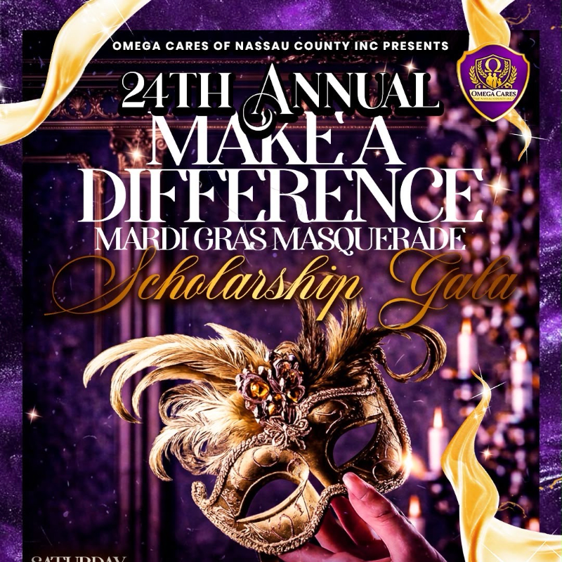 24th ANNUAL MAKE A DIFFERENCE SCHOLARSHIP GALA- MARDI GRAS MASQUERADE