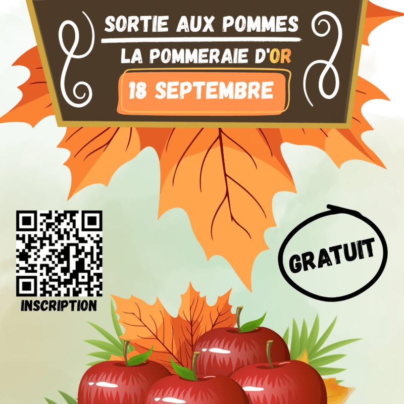 Sortie aux pommes