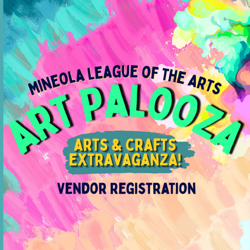 Art Palooza Vendor Registration