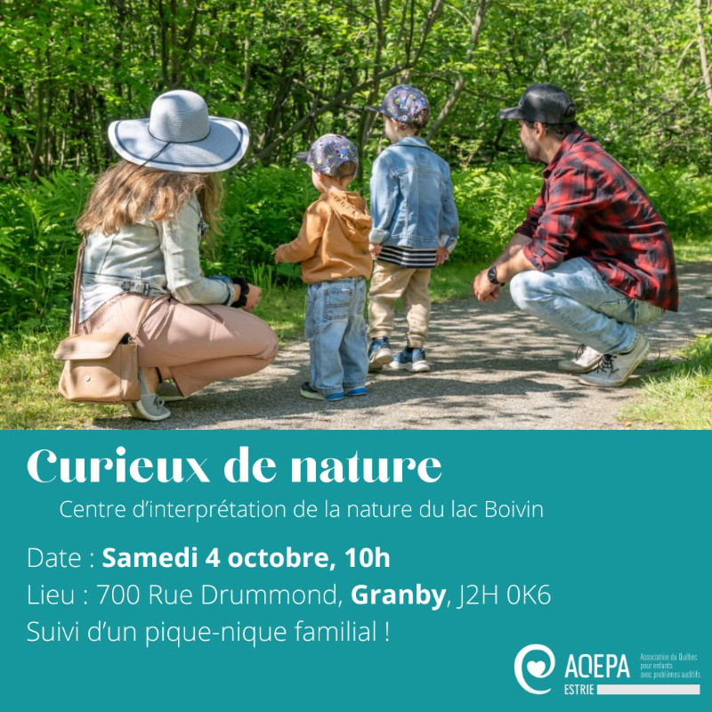 Curieux de nature - Lac Boivin (familles)