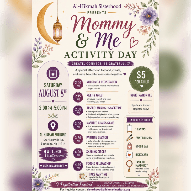 Mommy & Me - Al-Hikmah