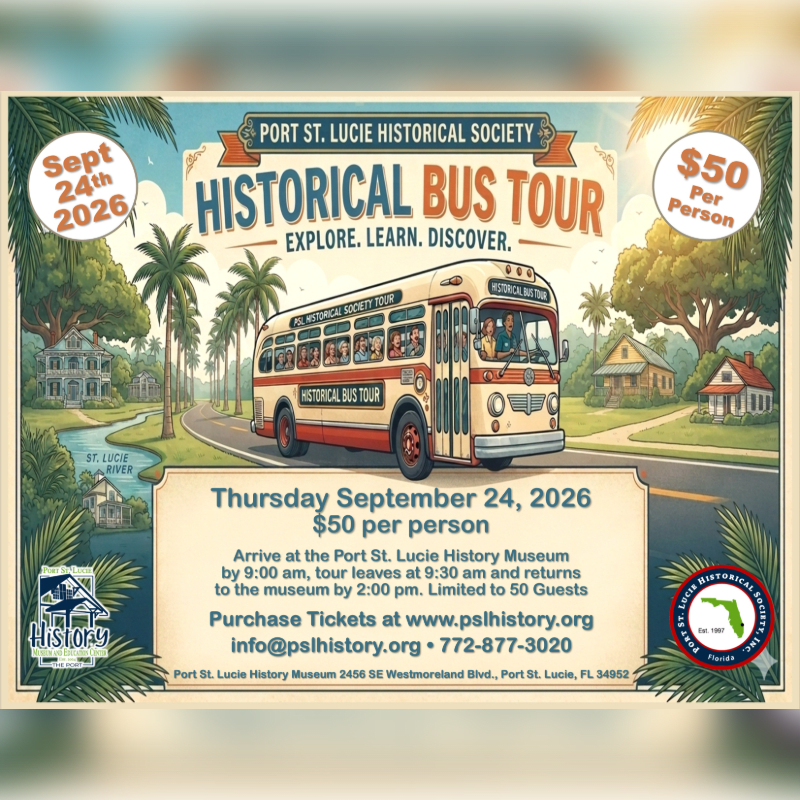 Port St. Lucie Bus Trip 09.24.26