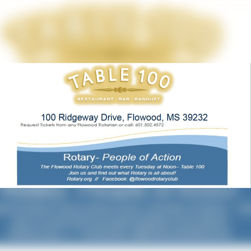 Rotary Club of Flowood Labor Day Rib Sale Fundraiser