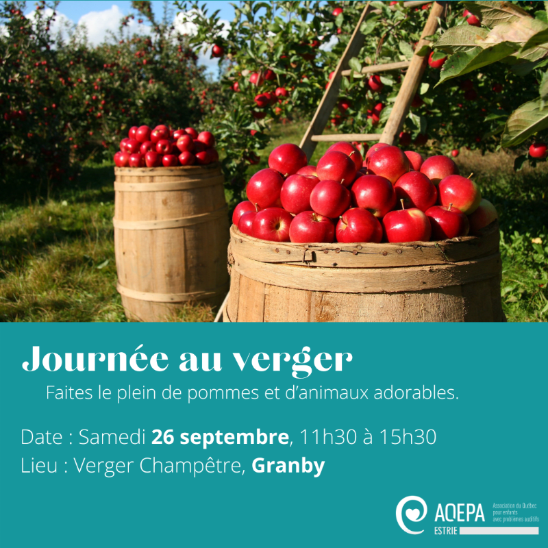 Journée au verger 🍎 (familles)