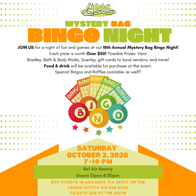 18th Annual Mystery Bag Bingo Night