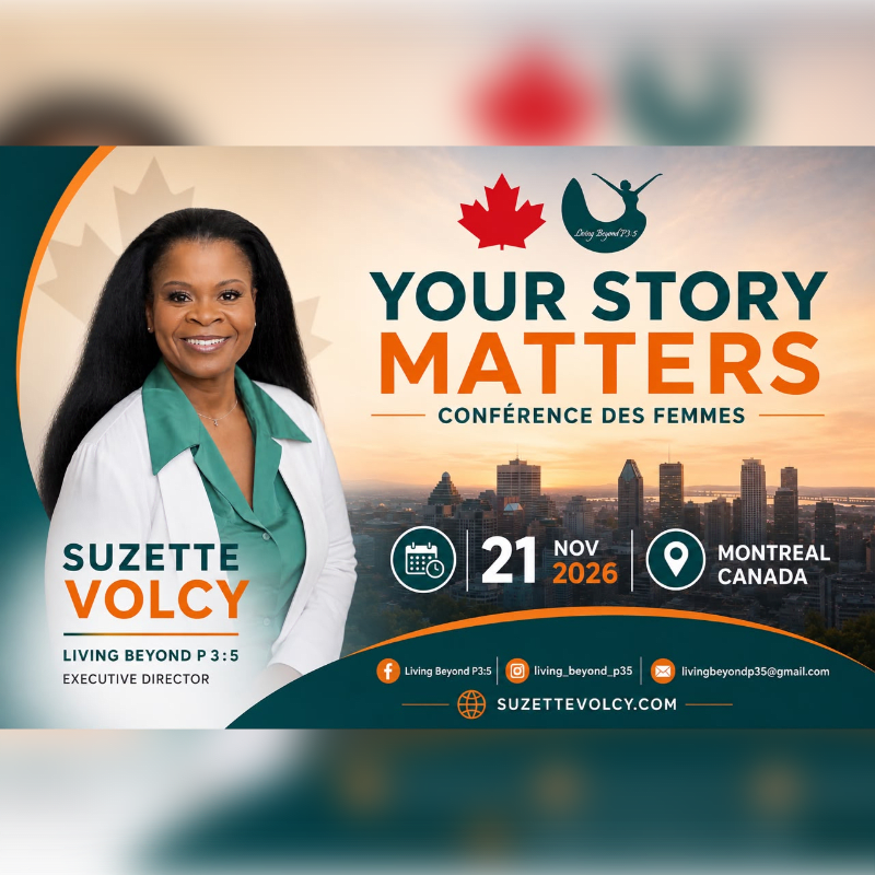 Your Story Matters Conference | Ton Histoire Compte - Montréal, Canada Novembre 2026