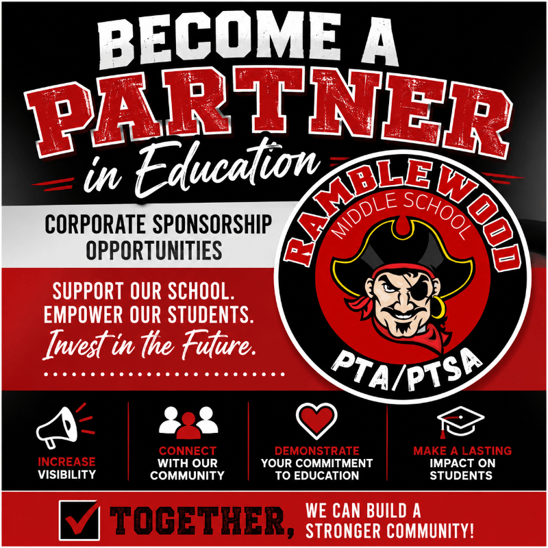 Ramblewood Middle PTA/PTSA Corporate Sponsorships