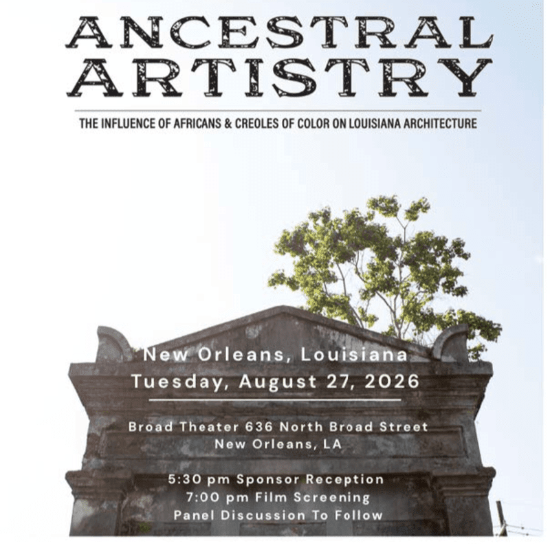 Sponsor Donation for LAF/NOAF Screening of Ancestral Artistry
