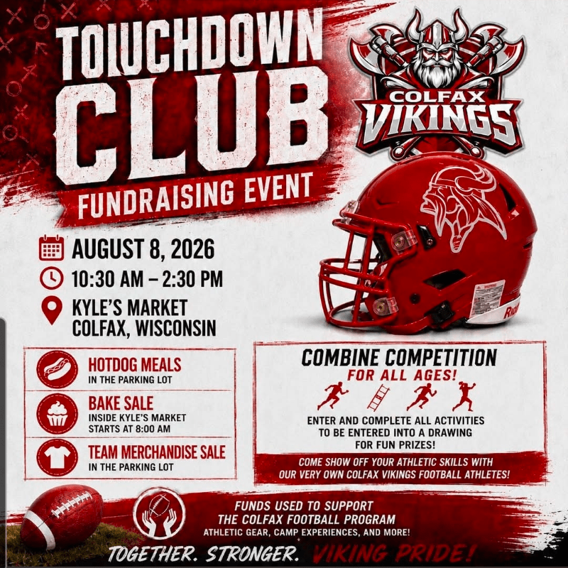 Touchdown Club - Fundraiser Event & Combine at Kyle's Market