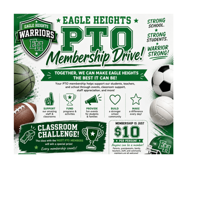 EHE PTO Membership Drive 26-27