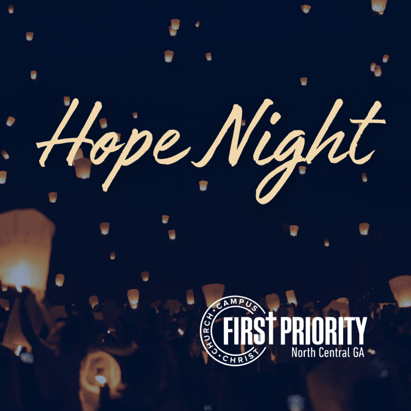 First Priority HOPE Night