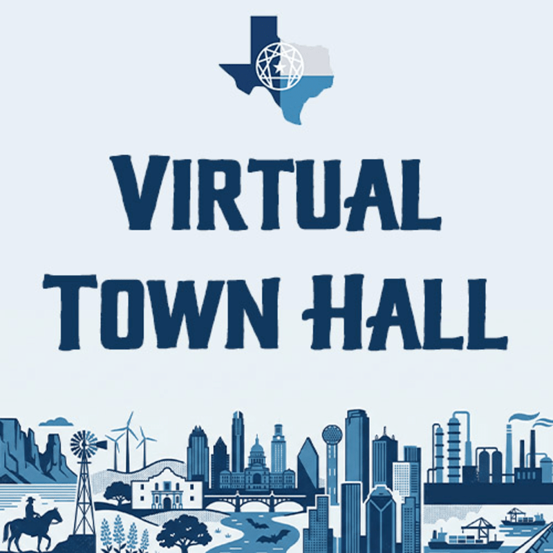 IEA Texas Virtual Town Hall & Launch Events
