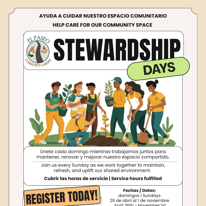 Stewardship Sundays: Community Volunteer Days
